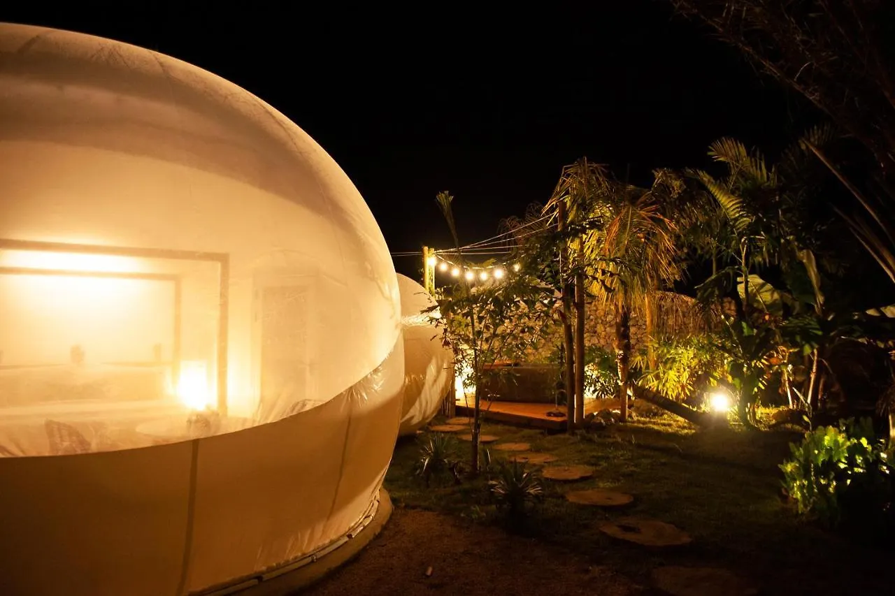 Green Land Bubble Glamping By Mint Кабарете Роскошный шатер